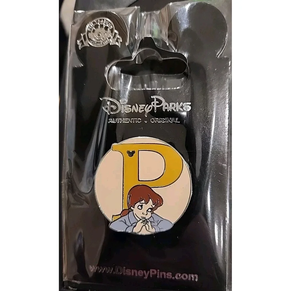 Disney Pin The Rescuers‎ Penny P Alphabet Letter WDW 2008 66595